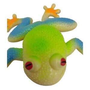 Frog Toad Life-Like Realistic Squishy Stretchable Figure Squeeze Toy Squeezable